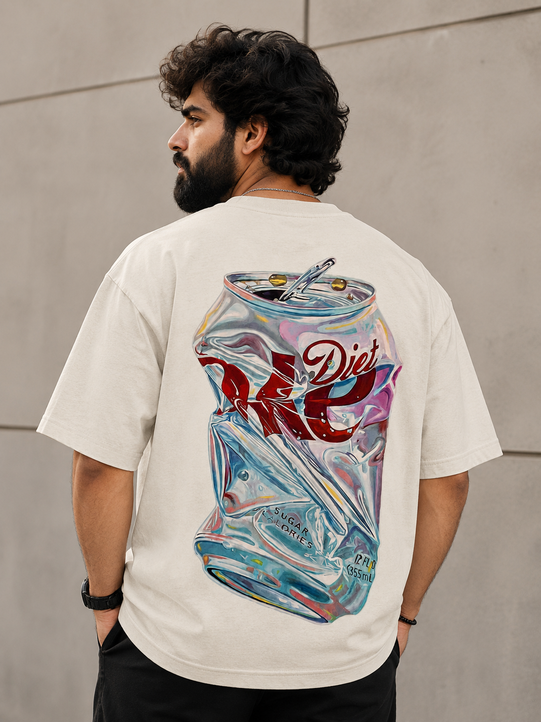 PREMIUM OVERSIZED DROP SHOULDER GRAPHIC T-SHIRT